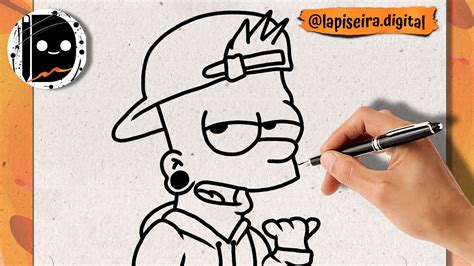 Como Desenhar Bart Simpson Passo A Passo Como Dibujar A Bart Simpson