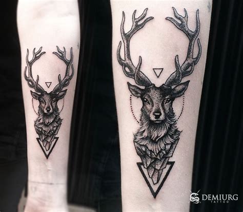 Stag Deer Tattoo