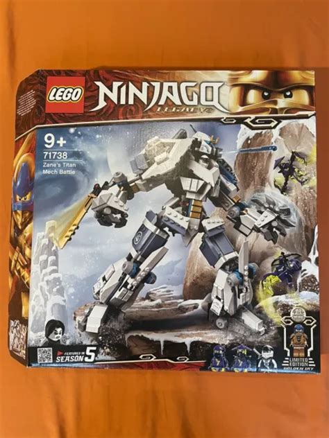 Lego 71738 Ninjago Legacy Zanes Titan Mech Battle Limited Edition
