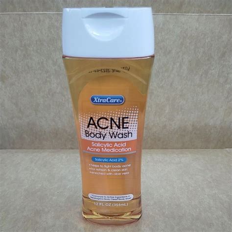 Xtracare Acne Body Wash Salicylic Acid Acne Medication 354ml Shopee