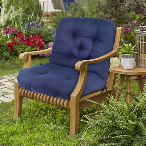 Mainstays Outdoor Patio Dining Chair Cushion