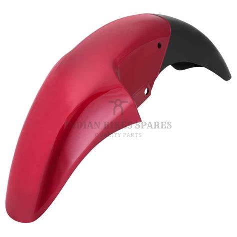 Front Fender Mudguard Bajaj Caliber Ct Pulsar Red Indian Bikes Spares