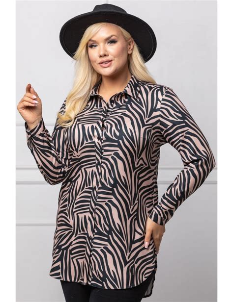 Bluzki Damskie Plus Size Dla Puszystych Du E Rozmiary Xxl