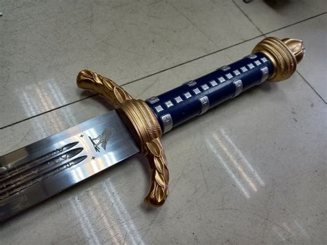 Wonder Athena Sword Blade Metal Cosplay Weapon Prop Etsy