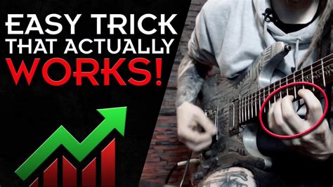 Best Guitar Practice Trick For Better Technique Youtube