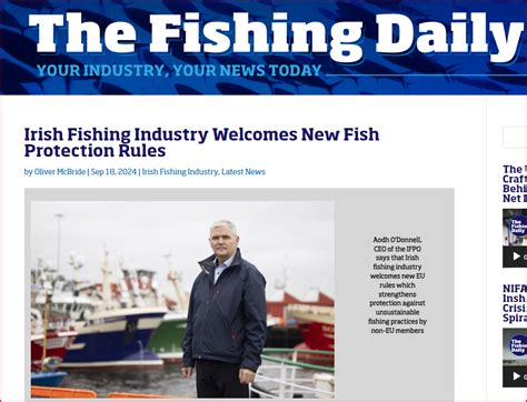 The Fishing Daily Irish Fishing Industry Welcomes New Fish Protection