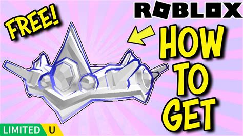 Limited Stock Free Item How To Get White Nebula Crown On Roblox