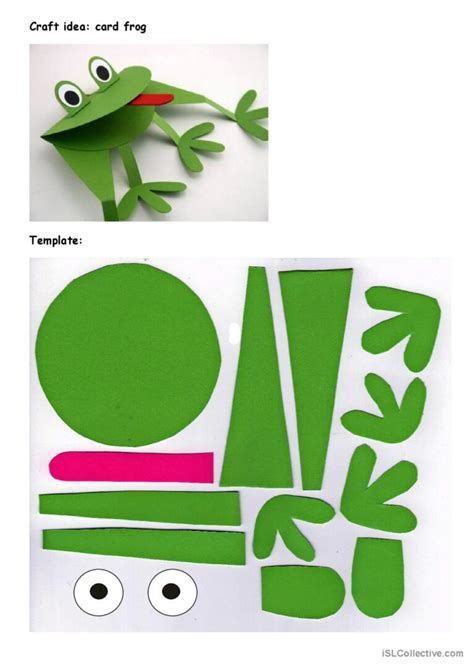 Frog Song Song And Nursery Rhym English Esl Worksheets Pdf And Doc