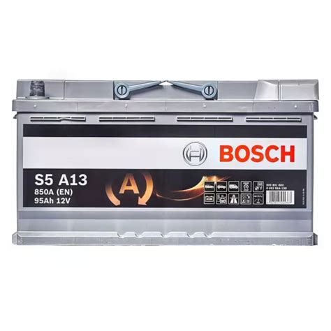 019AGM BOSCH S5A13 S5 AGM Start Stop Car Battery 12V 95Ah 850CCA 187