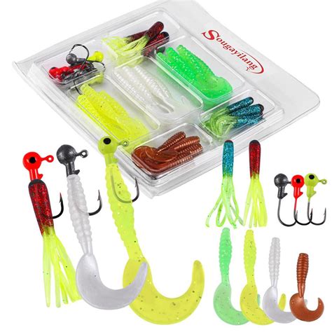 Spoon Fishing Lures Combos Pcs Set Mix Size Hard Vib Lure Fishing