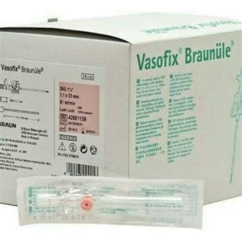 Jual Vasofix G Bbraun Vasofix B Braun G Iv Canula Bbraun