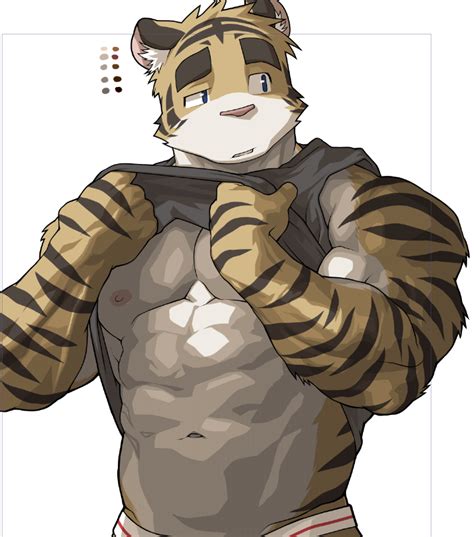 太虎獣人 Tiger Monster Azaghal on Twitter He s so handsome