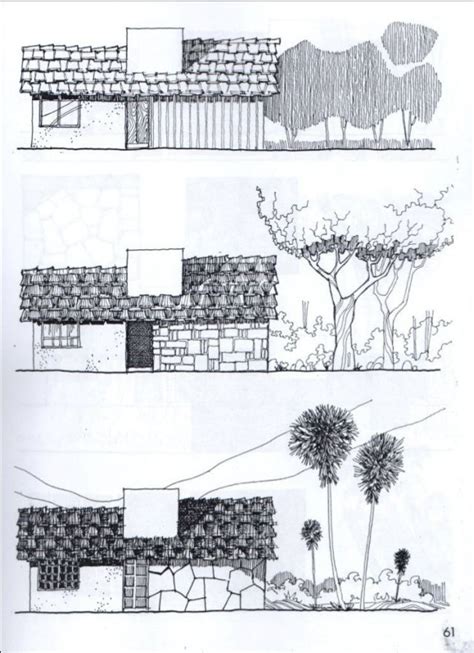 Tecnicas Y Texturas En Dibujo Arquitectonico Architecture Drawing