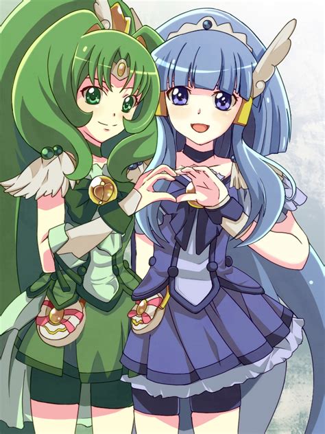 Midorikawa Nao Aoki Reika Cure Beauty And Cure March Precure And