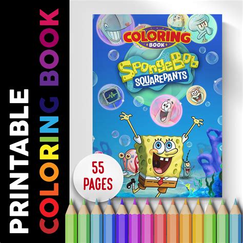 Crayola Giant Coloring Pages Spongebob Squarepants