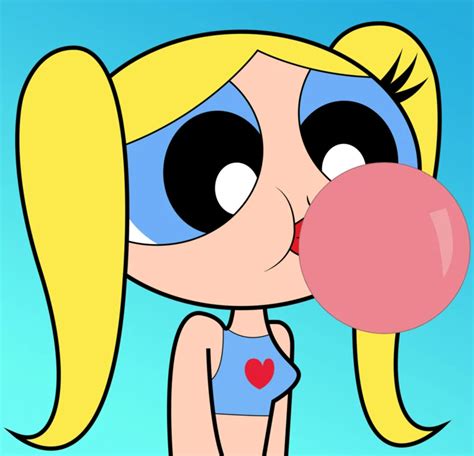 Bubbles Is Blowing Some Bubblegum Fandom Craig Mccracken Cartoon