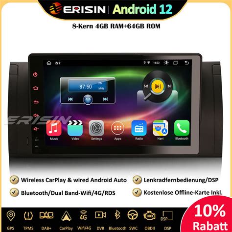 Erisin Es B Kern Android Car Stereo Bluetooth Sat Nav Gps For