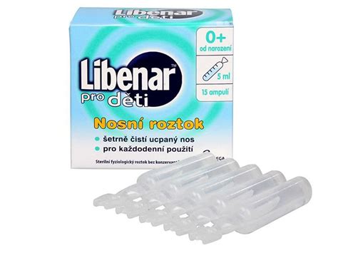 Libenar Pre Deti Nosové Kvapky 15 Ks 5 Ml Lekáreň Adonai Online