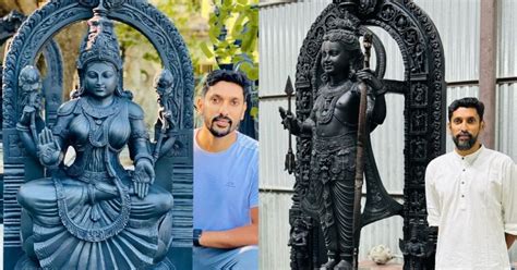 Meet Arun Yogiraj And Discover All The Famous Statues He Has Carved