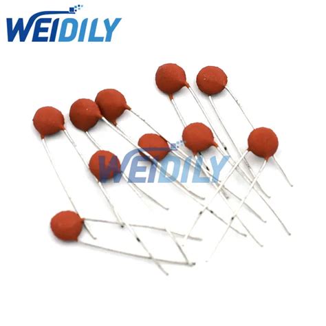 100pcs 50v 10nf 103 Ceramic Capacitor 50v 10nf Red Dip Capacitance Capacitors Aliexpress