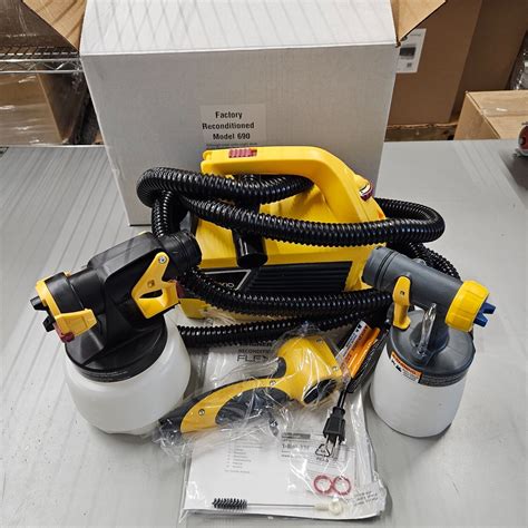 Wagner Flexio Stationary Hvlp Paint Sprayer Yellow