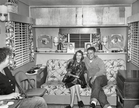 Cool Pics Show the Interior of Mobile Homes From Between the 1940s and ...