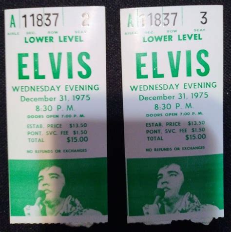 Dec 31 1975 Elvis Presley At Pontiac Silverdome Detroit Michigan