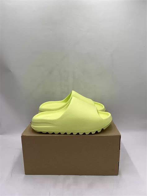 Adidas Yeezy Slide Glow Green 2022 Restock Aftermarket