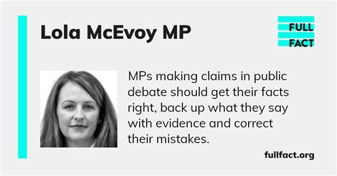 Lola Mcevoy Mp Full Fact