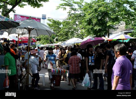 Chatuchak Weekend Market Bangkok Thailand Stock Photo Alamy