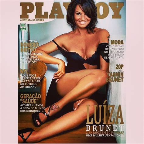 Luiza Brunet Aparece Em Capa Falsa Da Playboy Achei Divertida