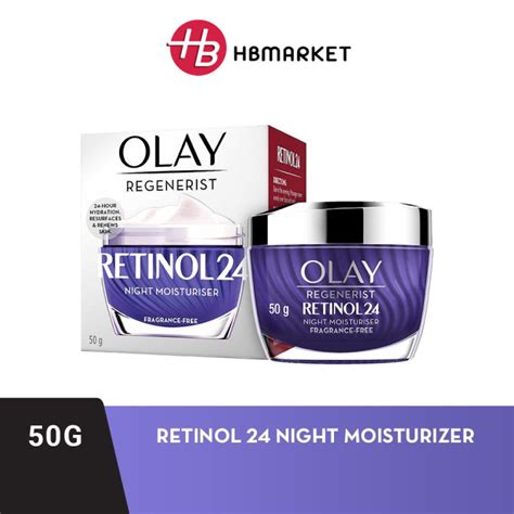 Olay Regenerist Retinol 24 Night Moisturizer 8g 50g Lazada