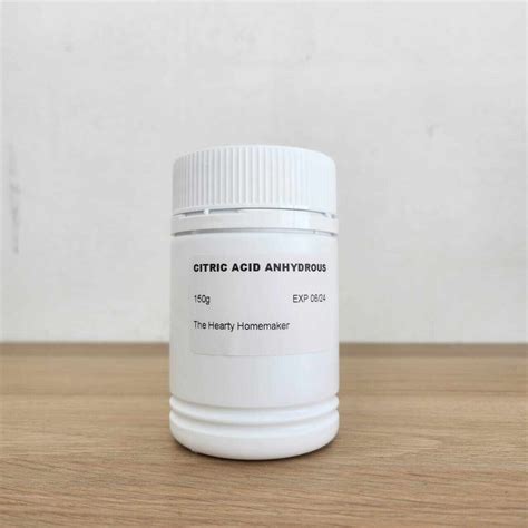 Citric Acid Anhydrous 50g 150g 300g 500g Lazada