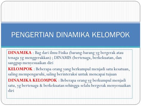 Contoh Dinamika Kelompok Sosial 52 Koleksi Gambar