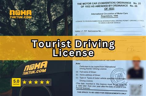 How To Get A Tourist Driving License In Sri Lanka 2025