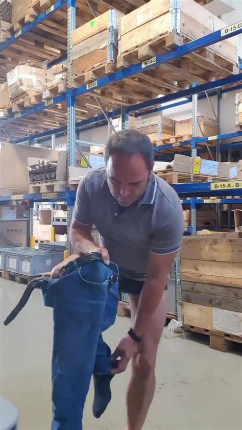 Dad Walks Around Nude At Warehouse Job ThisVid