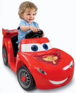 Disney Cars Lightning McQueen Power Wheels Ride On Car