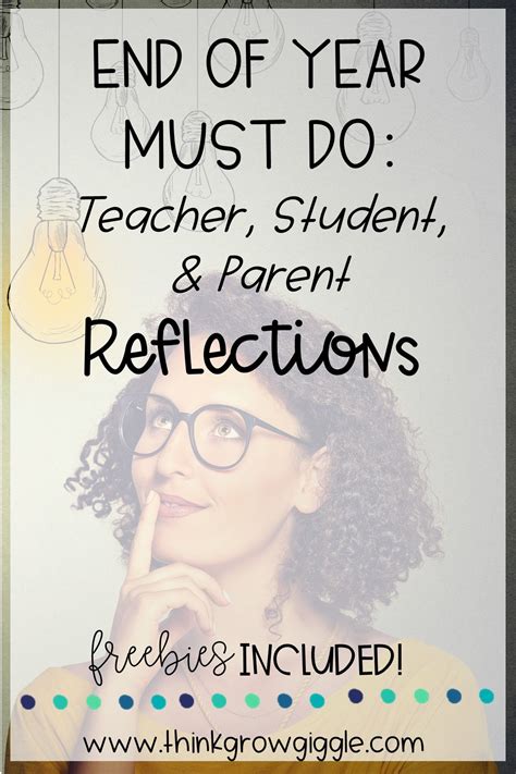 End Of Year Teacher Tips And Reflection Freebie Teacher Reflection