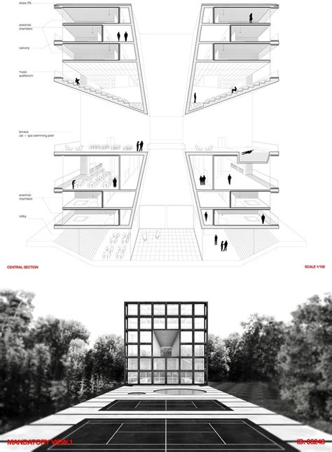 Hotel Liesma Proposal By PRAUD Layout Architecture Architecture