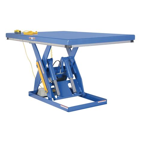 Vestil 3000 Lb Capacity 48 In X 72 In Electric Hydraulic Scissor Lift Table Ehlt 4872 3 43