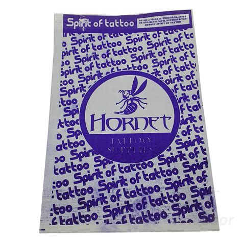 Papel Hectográfico Hornet Unidade Espaço do Tatuador Equipamentos