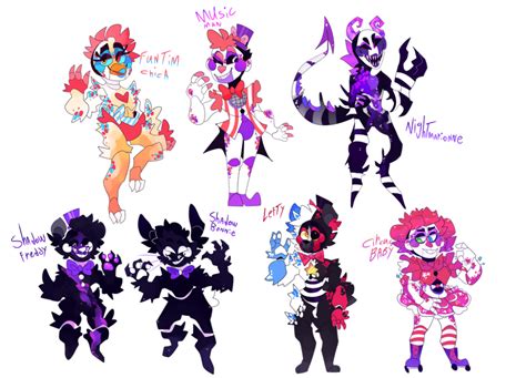 Fnaf Character Redesigns 5 By Ceiling Stars On Deviantart Fnaf