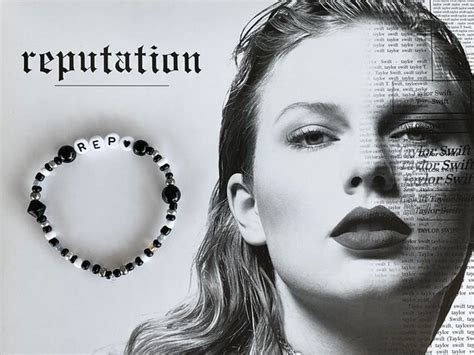 Taylor Swift Reputation Bracelet - Etsy