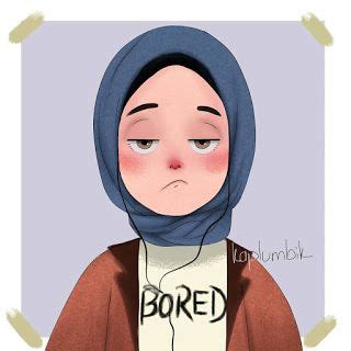 Contoh Karakter Kartun Hijab Yang Unik Dan Menarik My Ely Di