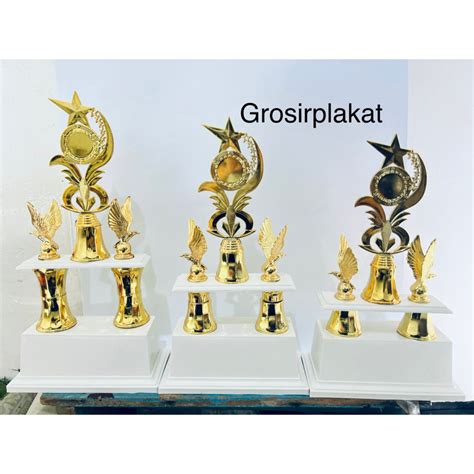 Jual Piala Kaki Set Tatakan Putih Piala Murah Shopee Indonesia