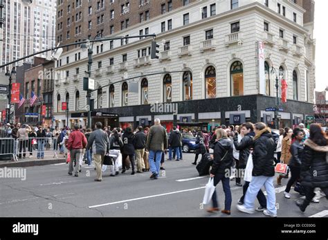 Busy street, New York City, USA Stock Photo - Alamy