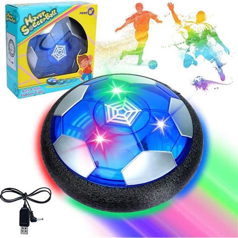 Air Power Football Jouet Enfant Ballon avec LED Lumière Hover Soccer