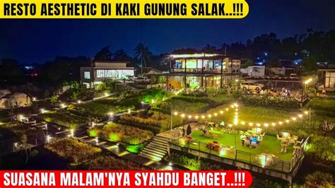 BISA NGAFE SAMBIL PESTA DUREN DI SAWAH Lenirra Villa And Resto