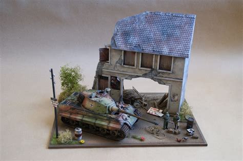 MY mini WORLD: 10. DIORAMA / GERMAN ARMY WWII (1/35)