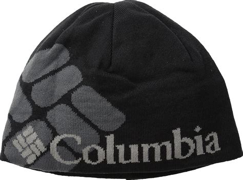 Amazon.com: Columbia Sportswear Heat Beanie, Black/Big Gem, One Size ...